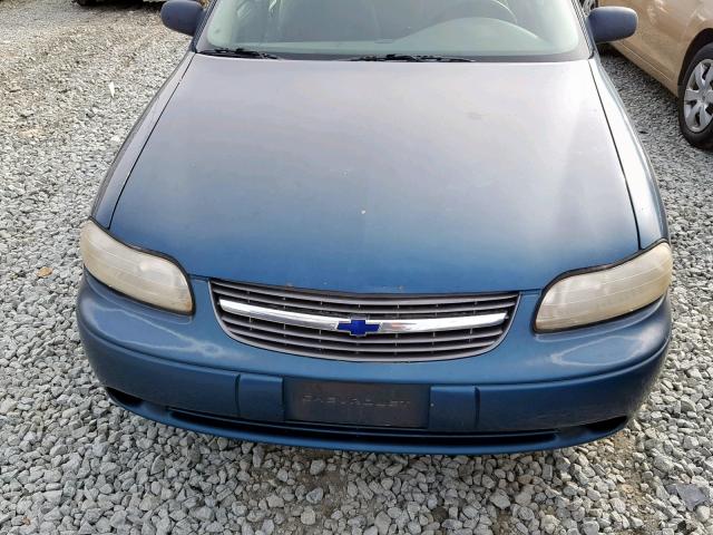 1G1ND52J02M701980 - 2002 CHEVROLET MALIBU BLUE photo 9