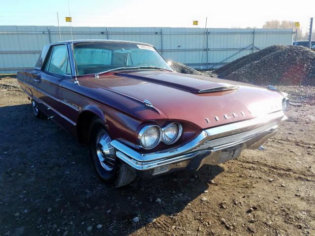 4Y83Z133874 - 1964 FORD T-BIRD MAROON photo 1