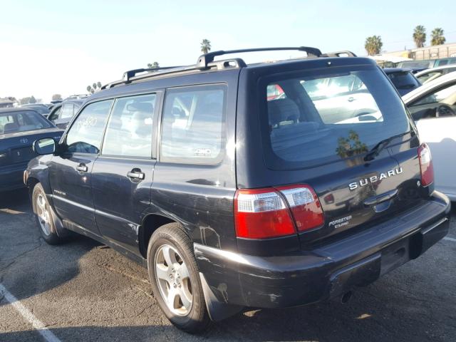 JF1SF65652G731515 - 2002 SUBARU FORESTER S 黑色 照片 3