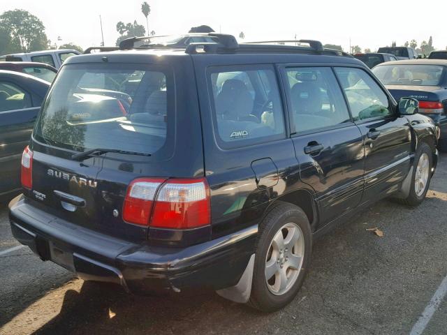 JF1SF65652G731515 - 2002 SUBARU FORESTER S 黑色 照片 4