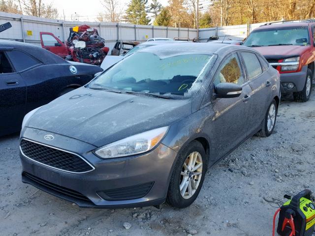 1FADP3F28GL273404 - 2016 FORD FOCUS SE GRAY photo 2