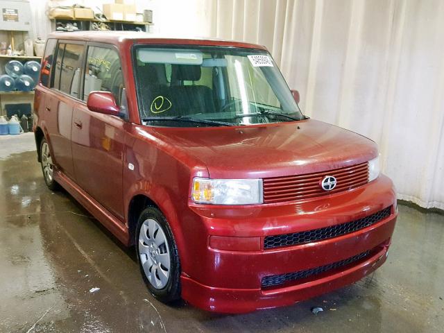 JTLKT324264076696 - 2006 TOYOTA SCION XB Марун фото 1