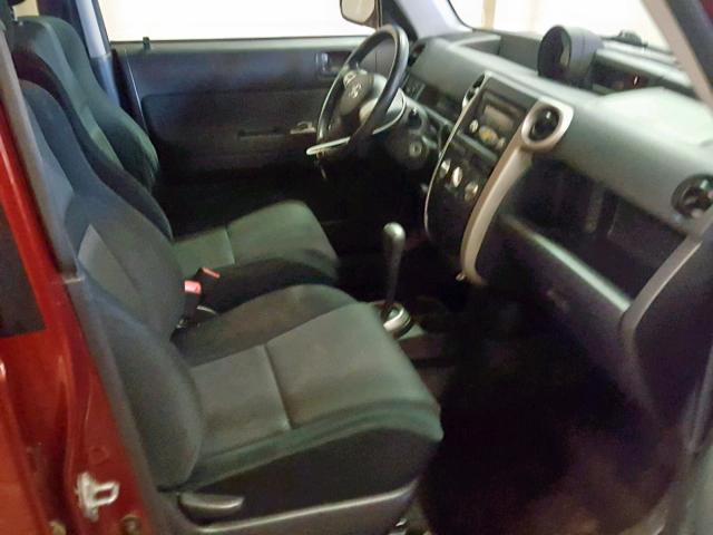 JTLKT324264076696 - 2006 TOYOTA SCION XB Марун фото 5