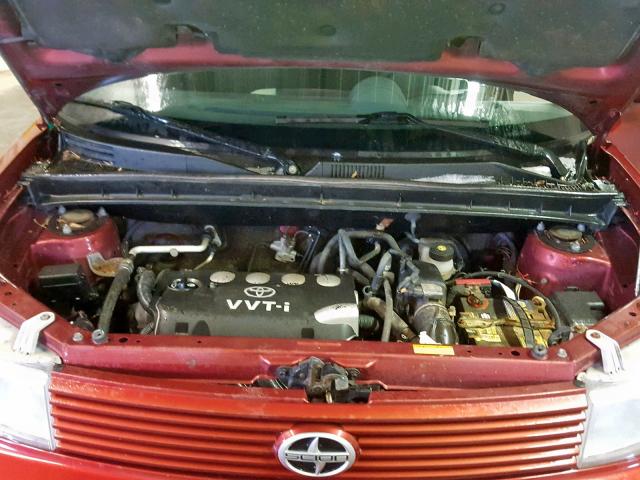 JTLKT324264076696 - 2006 TOYOTA SCION XB Марун фото 7