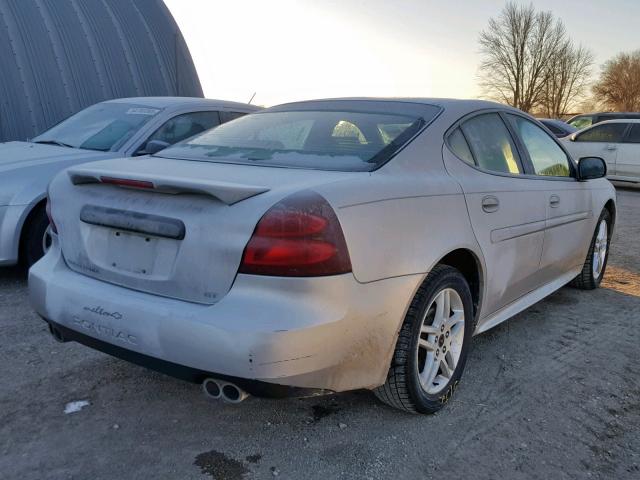 2G2WR554461222728 - 2006 PONTIAC GRAND PRIX SILVER photo 4