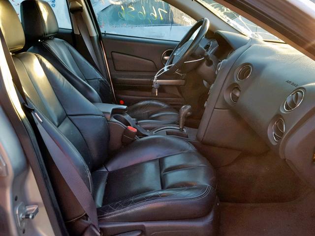 2G2WR554461222728 - 2006 PONTIAC GRAND PRIX SILVER photo 5