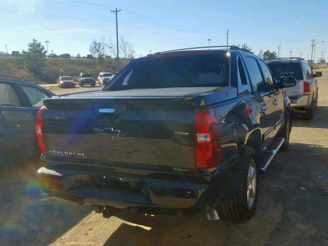 3GNMCEE01DG267865 - 2013 CHEVROLET AVALANCHE BLACK photo 4