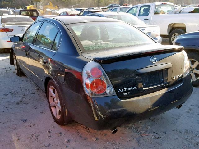 1N4BL11D75C262598 - 2005 NISSAN ALTIMA SE BLACK photo 3