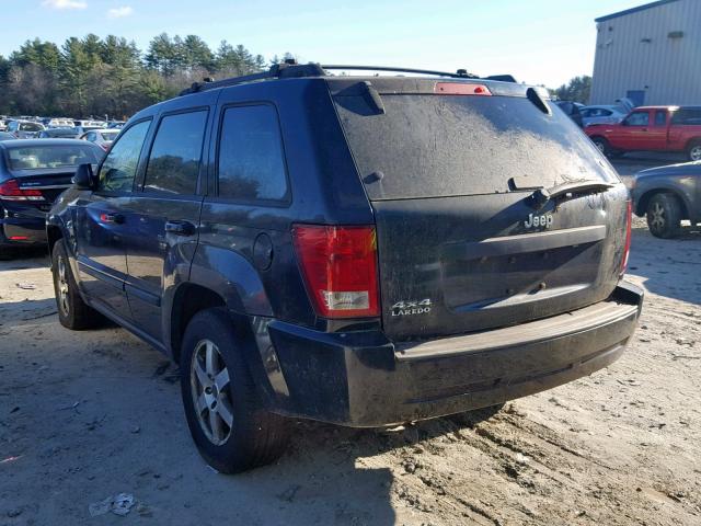 1J8GR48K48C179504 - 2008 JEEP GRAND CHER BLACK photo 3