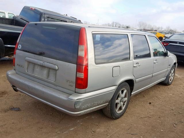 YV1LW5677W2493826 - 1998 VOLVO V70 GLT GRAY photo 4