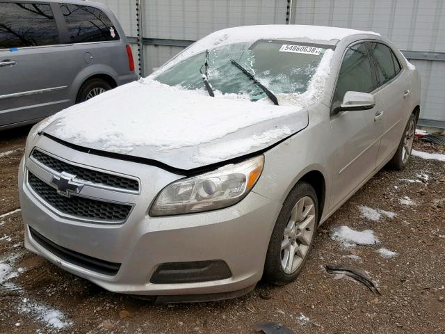 1G11C5SA7DF256405 - 2013 CHEVROLET MALIBU 1LT SILVER photo 2