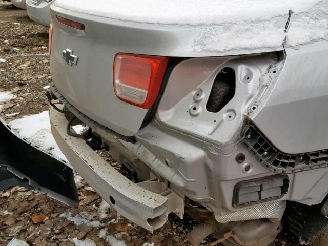 1G11C5SA7DF256405 - 2013 CHEVROLET MALIBU 1LT SILVER photo 9