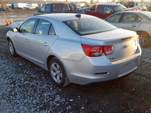 1G11B5SL2FF184925 - 2015 CHEVROLET MALIBU LS ნაცრისფერი ფოტო 3