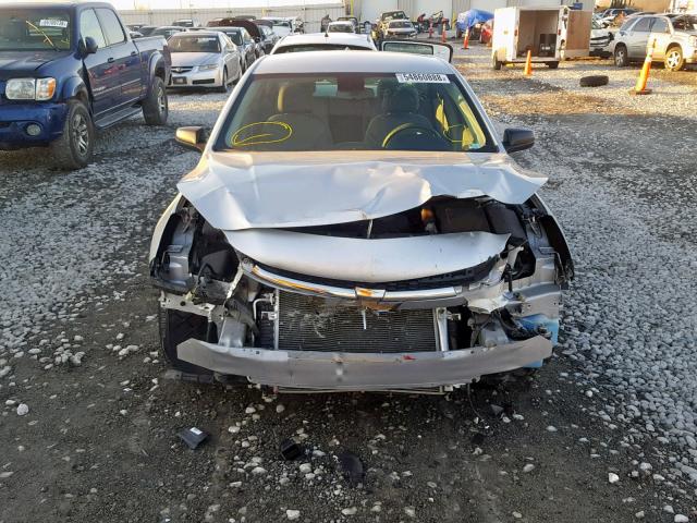 1G11B5SL2FF184925 - 2015 CHEVROLET MALIBU LS ნაცრისფერი ფოტო 9