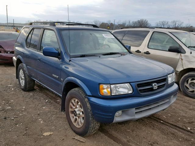 4S6DM58W524403773 - 2002 HONDA PASSPORT E 蓝色 照片 1