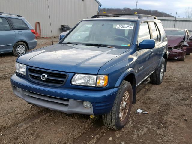 4S6DM58W524403773 - 2002 HONDA PASSPORT E 蓝色 照片 2