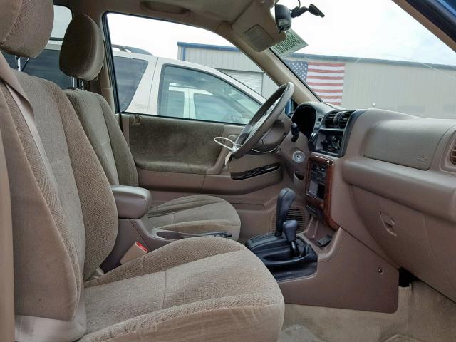 4S6DM58W524403773 - 2002 HONDA PASSPORT E 蓝色 照片 5