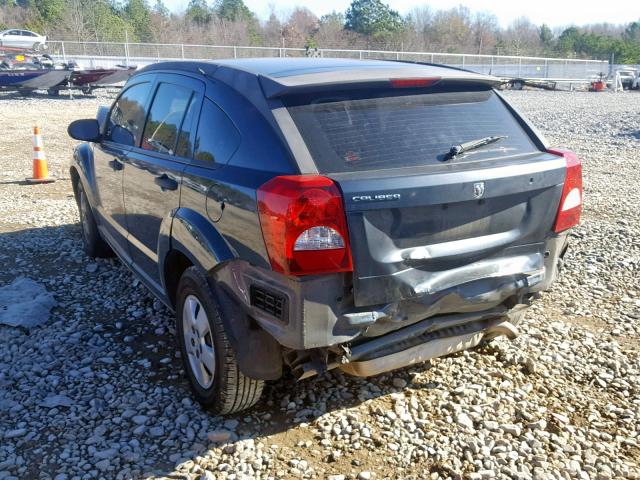 1B3HB28B38D651157 - 2008 DODGE CALIBER BLUE photo 3