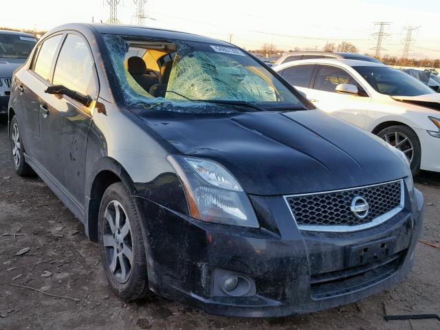 3N1AB6AP4CL718240 - 2012 NISSAN SENTRA 2.0 BLACK photo 1