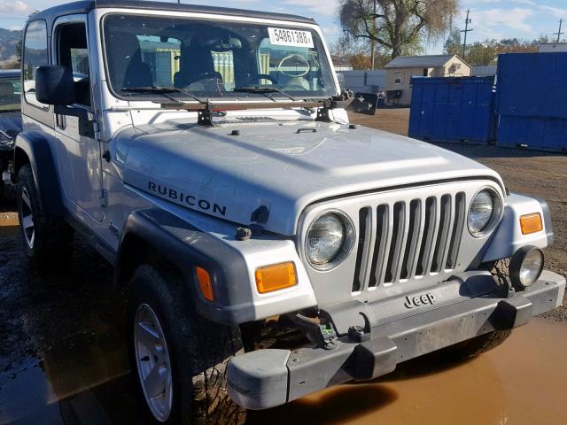 1J4FA69S96P771016 - 2006 JEEP WRANGLER / SILVER photo 1