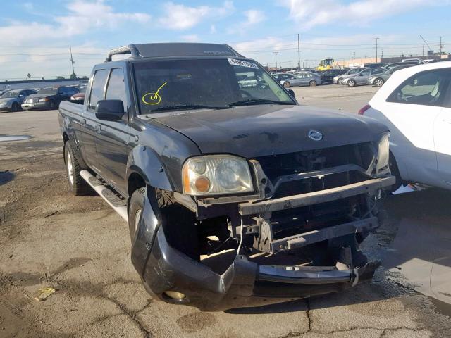 1N6ED29X64C446242 - 2004 NISSAN FRONTIER C BLACK photo 1