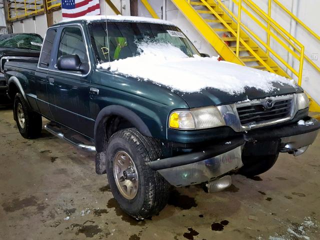 4F4ZR17X9XTM43060 - 1999 MAZDA B4000 CAB GREEN photo 1