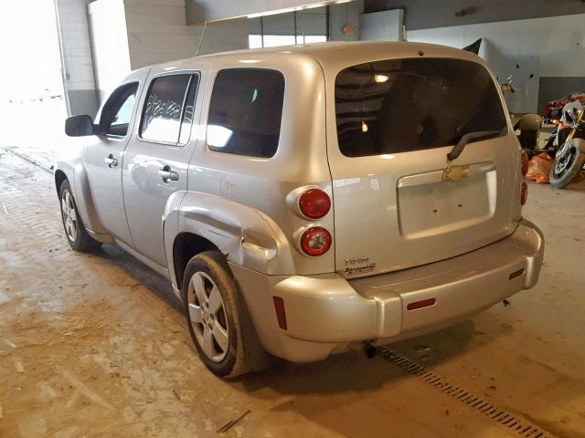 3GNDA13D86S669791 - 2006 CHEVROLET HHR LS SILVER photo 3