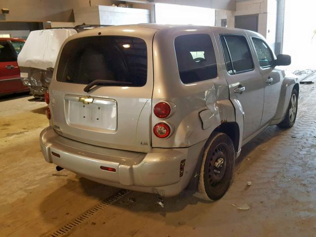 3GNDA13D86S669791 - 2006 CHEVROLET HHR LS SILVER photo 4