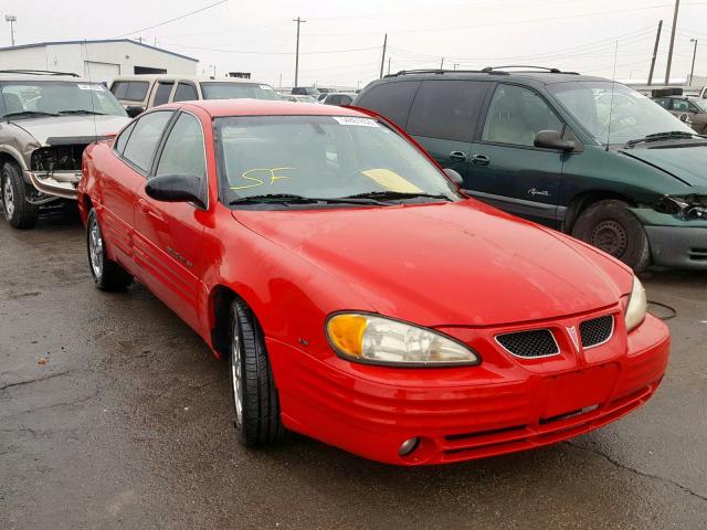 1G2NF52E72C144516 - 2002 PONTIAC GRAND AM S RED photo 1