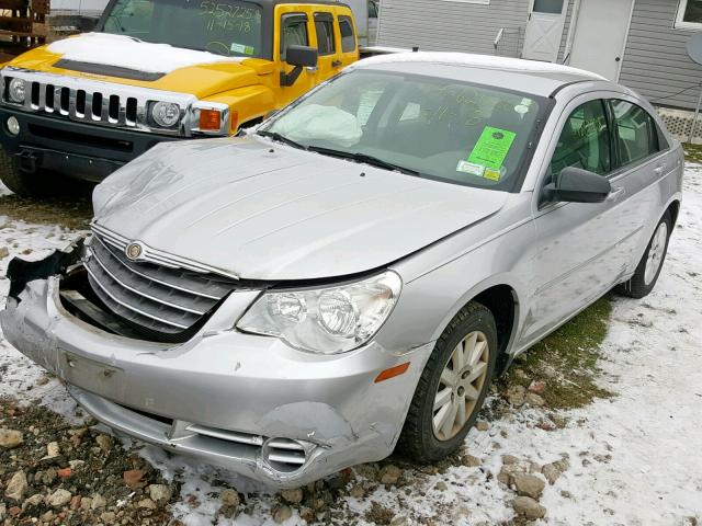 1C3LC46J18N142436 - 2008 CHRYSLER SEBRING LX SILVER photo 2