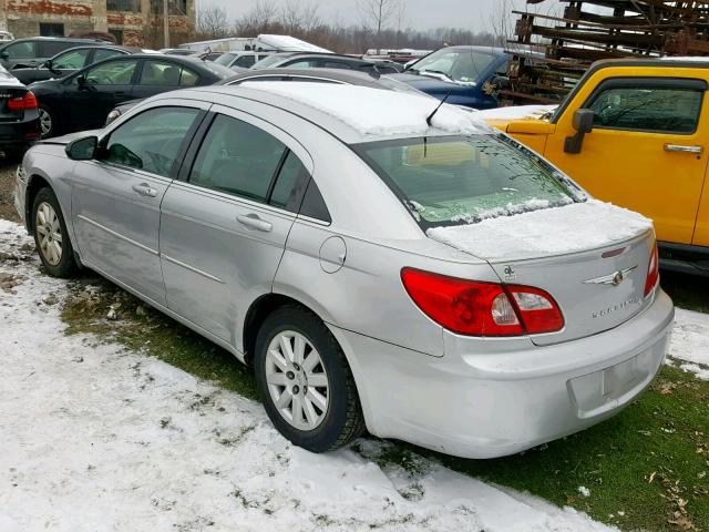 1C3LC46J18N142436 - 2008 CHRYSLER SEBRING LX SILVER photo 3