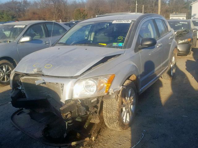 1B3CB5HA2BD211280 - 2011 DODGE CALIBER HE SILVER photo 2