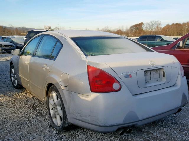 1N4BA41E75C800703 - 2005 NISSAN MAXIMA SE SILVER photo 3