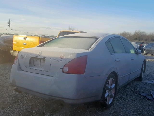 1N4BA41E75C800703 - 2005 NISSAN MAXIMA SE SILVER photo 4