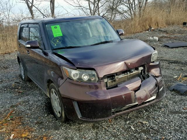 JTLKE50EX81032628 - 2008 TOYOTA SCION XB Bənövşəyi foto 1