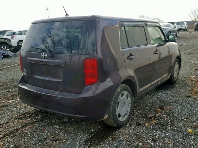 JTLKE50EX81032628 - 2008 TOYOTA SCION XB Bənövşəyi foto 4