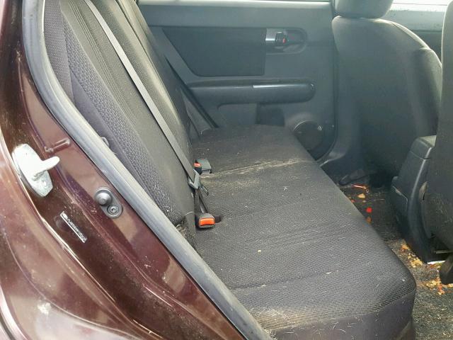 JTLKE50EX81032628 - 2008 TOYOTA SCION XB Bənövşəyi foto 6