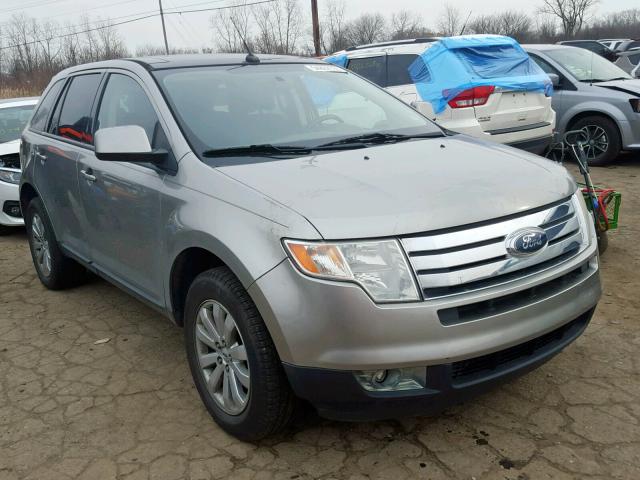 2FMDK38C98BA57203 - 2008 FORD EDGE SEL GRAY photo 1