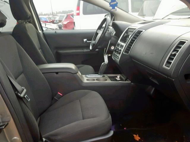 2FMDK38C98BA57203 - 2008 FORD EDGE SEL GRAY photo 5