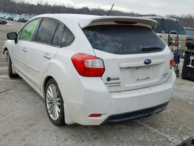 JF1GPAM67F8255081 - 2015 SUBARU IMPREZA LI WHITE photo 3