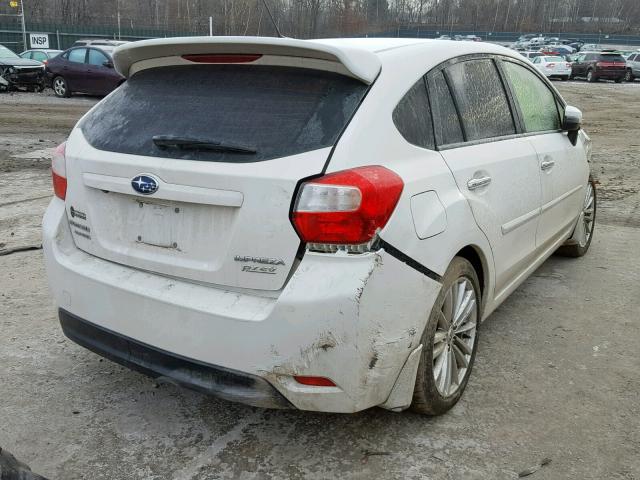 JF1GPAM67F8255081 - 2015 SUBARU IMPREZA LI WHITE photo 4