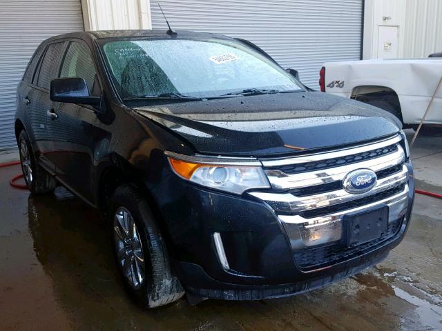 2FMDK3JC1BBA04299 - 2011 FORD EDGE SEL BLACK photo 1