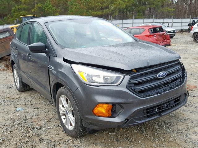 1FMCU0F79HUC92737 - 2017 FORD ESCAPE S GRAY photo 1