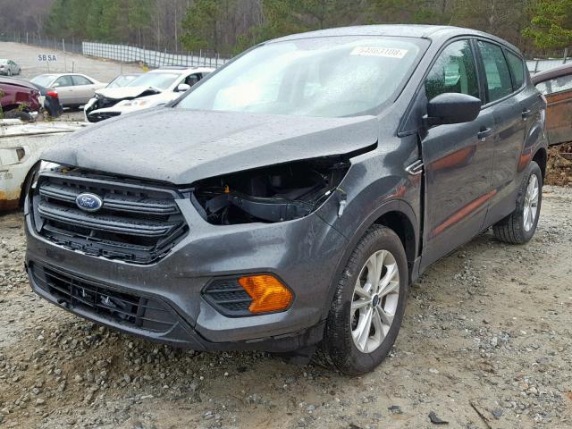 1FMCU0F79HUC92737 - 2017 FORD ESCAPE S GRAY photo 2