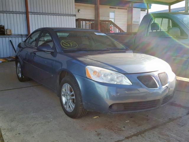 1G2ZF55BX64193387 - 2006 PONTIAC G6 SE BLUE photo 1