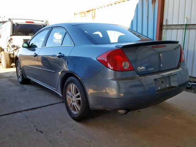 1G2ZF55BX64193387 - 2006 PONTIAC G6 SE BLUE photo 3