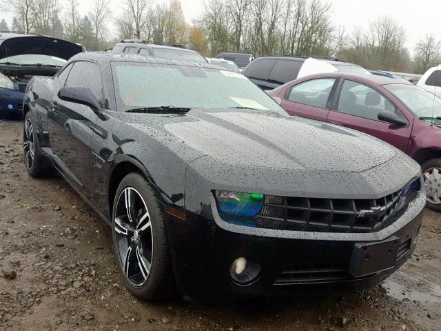 2G1FE1ED6B9129374 - 2011 CHEVROLET CAMARO LS BLACK photo 1