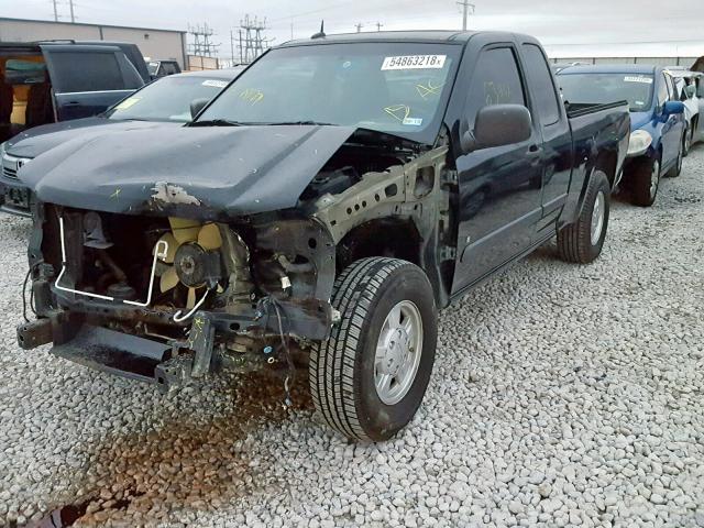 1GCCS399188222991 - 2008 CHEVROLET COLORADO L BLACK photo 2