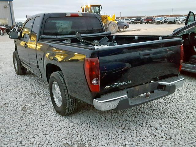 1GCCS399188222991 - 2008 CHEVROLET COLORADO L BLACK photo 3