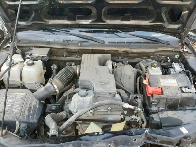 1GCCS399188222991 - 2008 CHEVROLET COLORADO L BLACK photo 7